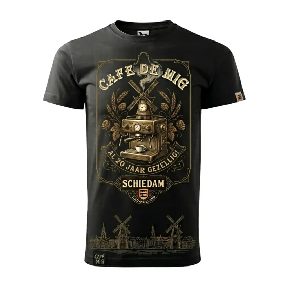 T-Shirt SCHIE-010 Cafe de Mig