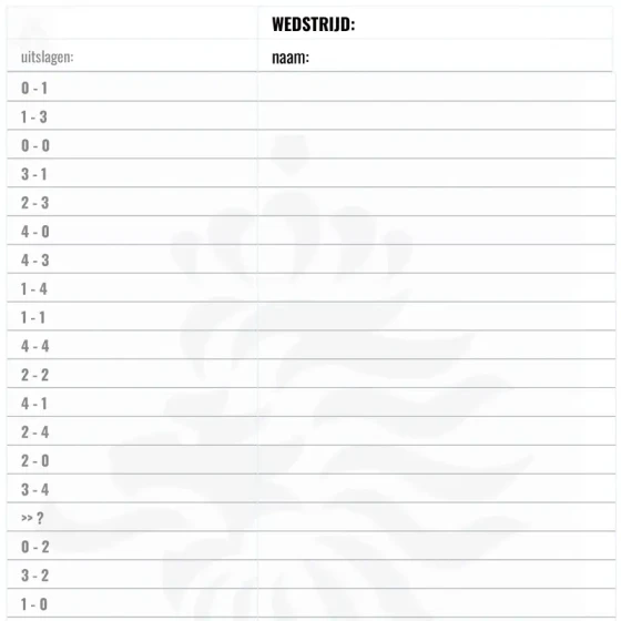 Blinde Poules 50 Stuks