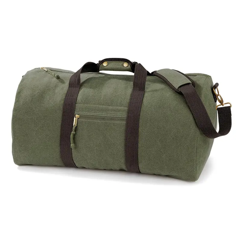 Vintage Canvas Holdall
